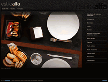 Tablet Screenshot of estiloalfa.com.ar